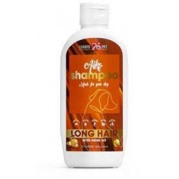 Šampon Aiko pro dlouhosrsté psy s norkovým olejem250ml
