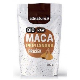 Allnature Maca prášek BIO RAW 200g
