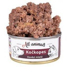 All Animals kočkopes Hovězí mleté 100g