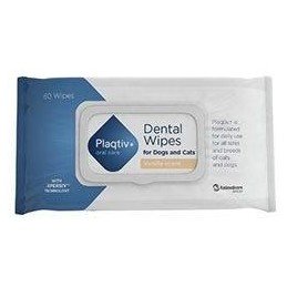 Plaqtiv+ Oral care Dentální ubrousky 60ks