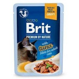 Brit Premium Cat D Fillets in Gravy with Tuna 85g
