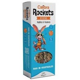 Calibra Rockets Sticks Rabbits&Rodents Vegetables 120g