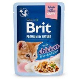 Brit Premium Cat D Fillets in Gravy for Kitten 85g