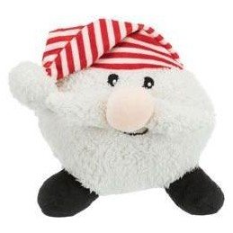 Vánoční Hračka pes Míček Santa plyš 18-29cm TR 1ks