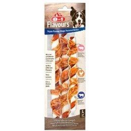 Pochoutka 8in1 Triple Flavour Mega Twisted Sticks 140g