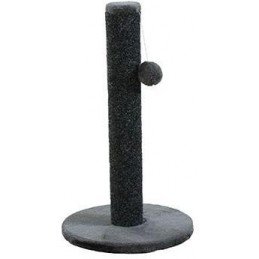 Škrabadlo sloupek OLIVER s míčkem šedá 62cm Zolux