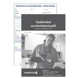 Tiskopis-Vyúčt. za vet.péči samopr.čísl.nedaň.50listů