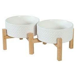 Miska keramická KERAMO DUO 1,4l bílá Zolux