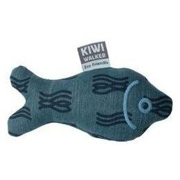 Hračka pes 4Elements Plush Fish modrá Kiwi
