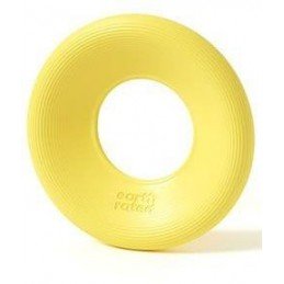 Hračka pes aportovací disk ER guma žlutá Small