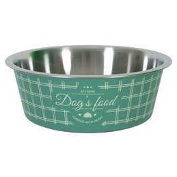 Miska nerez pes FOOD DOG 1,7l zelená Zolux