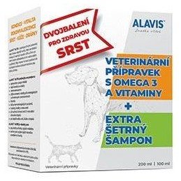 Alavis Nutri 200ml + Šampon extra šetrný 100ml