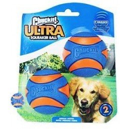 Hračka pes Chuckit Ultra Squeaker Ball M 6cm/2ks