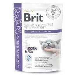 Brit VD Cat GF Gastrointestinal-Low fat 400g