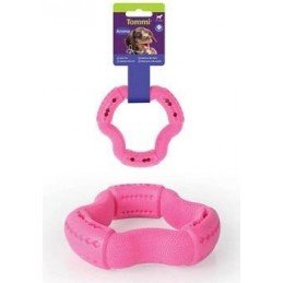 Hračka pes Aroma Triangle pamlskovník, růžový 12cm