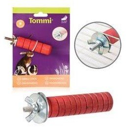 Hračka hlodavec okusovátko S, červené 7cm Tommi