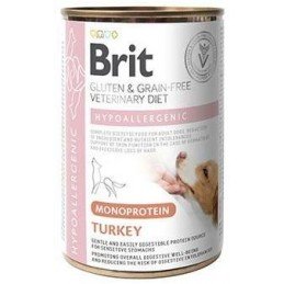 Brit VD Dog GF konz Mono Protein Hypoall. Turkey 400g