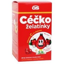 GS Céčko želatinky bez cukru VEGANSKÉ 50ks