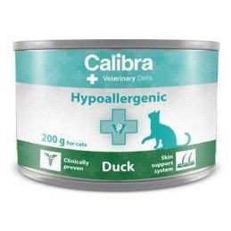 Calibra VD Cat  konz. Hypoallergenic Duck 200g
