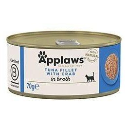 Applaws Cat konzerva Adult Broth tuňák s krabem 70g