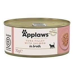 Applaws Cat konzerva Adult Broth tuňák s lososem 70g