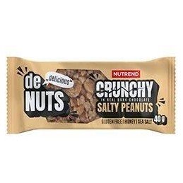 Nutrend Denuts Crunchy slané arašídy 40g