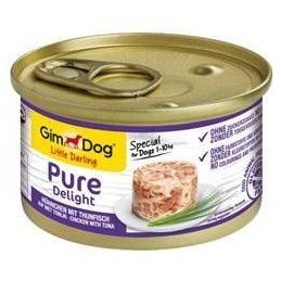 Gimdog Pure delight konz. kuře s tuňákem 85g