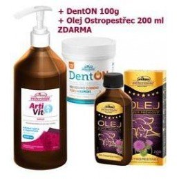 VITAR ArtiVit Sirup 1000ml+DentON100+ostrop.olej 200ml