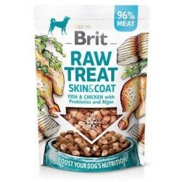 Brit Raw Treat Skin&Coat, Fish&Chicken 40g