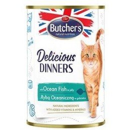 Butcher's Cat Delicious moř.ryby v želé konz. 400g