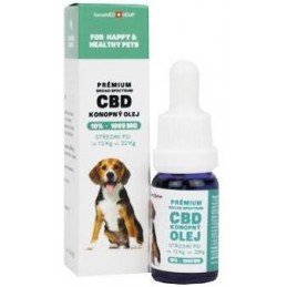 CBD olej pro střední psy 10%, 10ml