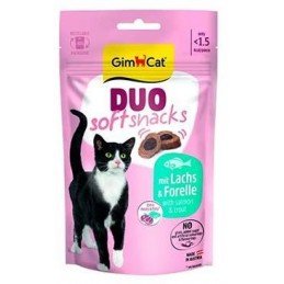 GimCat Duo Soft Snacks losos&pstruh 50g
