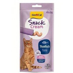 GimCat Snack Cream tuňák 6x15g