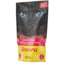 Josera Cat Super Premium Filet kaps. chick.& beef 70g