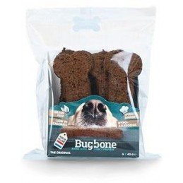 Pochoutka pes Bugbone Large kost s hmyzem 6x45g