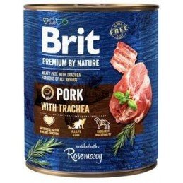 Brit Premium Dog by Nature  konz Pork & Trachea 800g