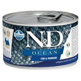 N&D DOG OCEAN Adult Codfish & Pumpkin Mini 140g