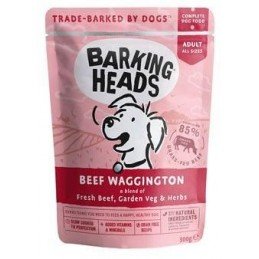 BARKING HEADS Beef Waggington kapsička 300g