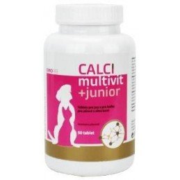 CALCImultivit+junior tablety pro psy a kočky 50 tbl