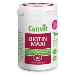 Canvit Biotin Maxi pro psy ochucený 500g
