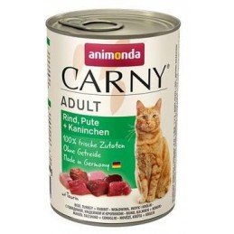 Animonda konz. kočka Adult hov/ krůta/králík 400g