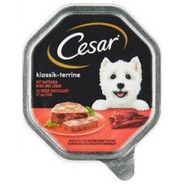 Cesar vanička hovězí paštika s játry 150g
