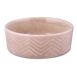 Miska keramická Zig Zag 12cm písková 0,34l