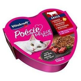Vitakraft Cat Poésie Déli Plus Sauce vanička hovězí85g