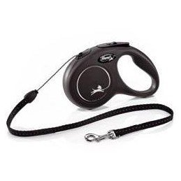 Vodítko FLEXI Classic NEW S lanko 5m/12kg černá
