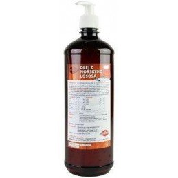 Lososový olej 100% pes ZEUS  1000ml
