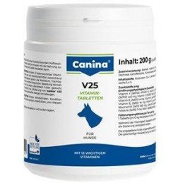 Canina V25 Vitamin Tabs 200g (60tbl.)