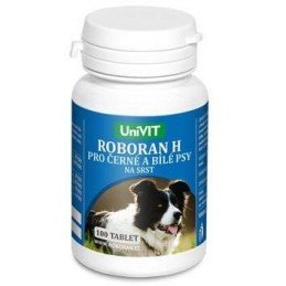 Roboran H pro psy Černé a Bílé 100tbl