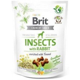 Brit Care Dog Crunchy Crack. Insec. Rabbit Fennel 200g