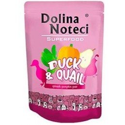 Dolina Noteci Dog kapsa SUPERFOOD kachna/křepelka 300g